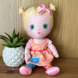 Zapf Creations Mooshka Tots KELLA
Stuffed 10" Doll With Blonde Hair